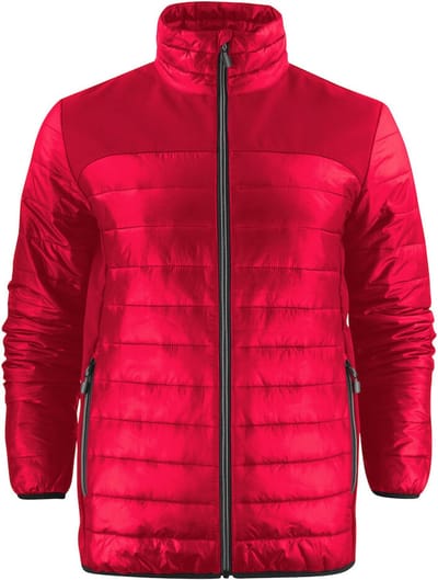 Printer Quilted Jas Expedition Man 2261057 Rood - Maat 4XL