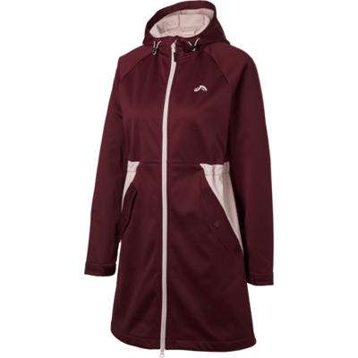 CRIVIT Dames softshell jas (Donkerrood, XS (32/34))