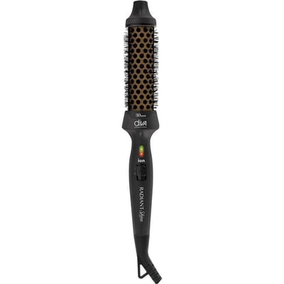 Diva Pro Keramische Warmteborstel Zwart 30mm