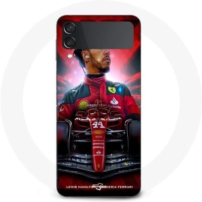 Hoesje - Ferrari - Lewis Hamilton - Rood - Flexibel - Dagelijkse bescherming
