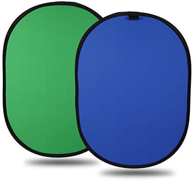 Dubbelzijdig Chromakey Blauw Groen Scherm 100x150 cm - Perfect voor Video-opnamen en Fotografie