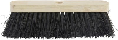 Betra Bezemkop - buitenbezem - zwart - FSC hout/natuurvezel - 60 cm