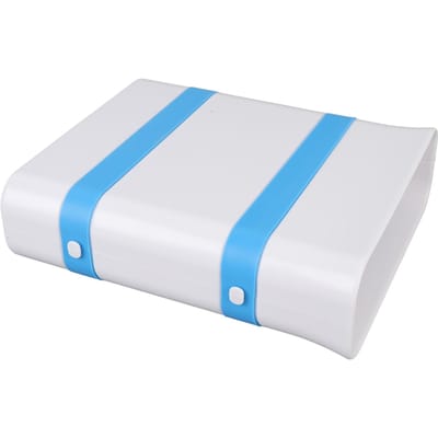 Fabricant de blocs alimentaires pour congélateur Facile à remplir Tient debout verticalement Récipient à soupe en silicone pour congélateur pour aliments white