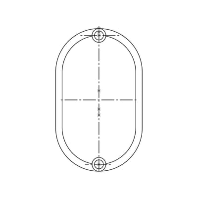 AEG hoedje, schroefdop, deurgreep, 7809, 15.5x9.4mm 2230415339