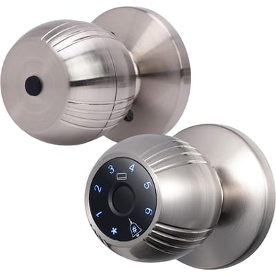 Smart Lock Sleutelloze Toegang Deurslot Vingerafdruk Deurkruk TY App Afstandsbediening BT 5in1