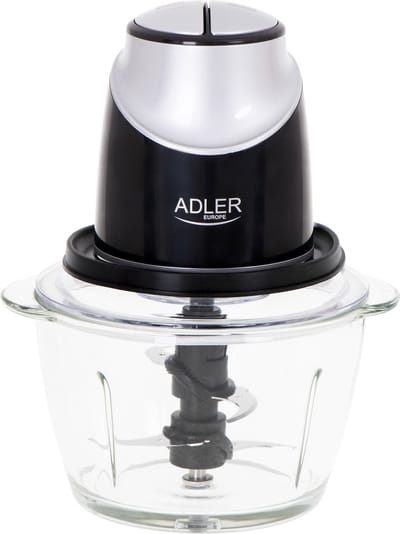 Adler AD 4082 elektrische hakmolen 1,2 l 300 W Zwart, Zilver