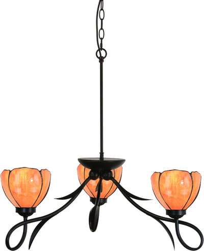 3 lichts Kroonluchter Lovely Tulipa - Art Deco Trade