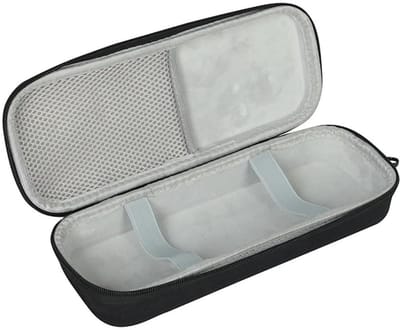 Dailygoody - Hard Hoez voor Microfoon - Draagbare Microfoonhoes - Grijs - Reisetas - Geschikt voor Microfoonaccessoires - Universeel model