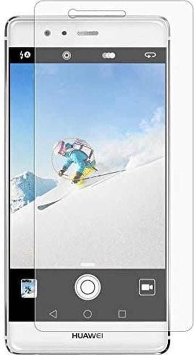 Geschikt Voor: Huawei P9 Plus Screen Protector [2-Pack] Tempered Glas Screenprotector
