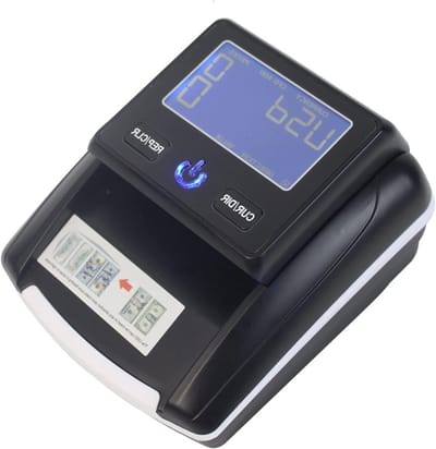 Geld teller machine - Bankbiljet detector - Bedrijven - Oplaadbare batterij - 145x135x75 mm - LED