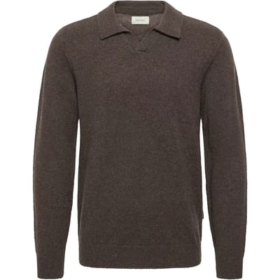Blend - BHBRANKO POLO SPLITN NOOS - Heren - Gebreide truien
