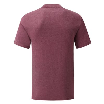 Fruit of the Loom Heren Iconisch 150 T-Shirt (Bourgondische heide)