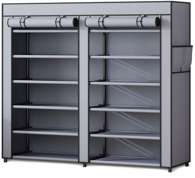 Massido MS-805 textiel schoenenkast grafiet