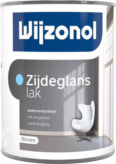 Wijzonol Zijdeglanslak Water 0,5 liter - Kleur