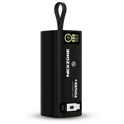 Powerbank 130W - 20000mAh - Geschikt voor Laptop/tablet/telefoon - USB-C - Snelladen - Powerstation - LED display
