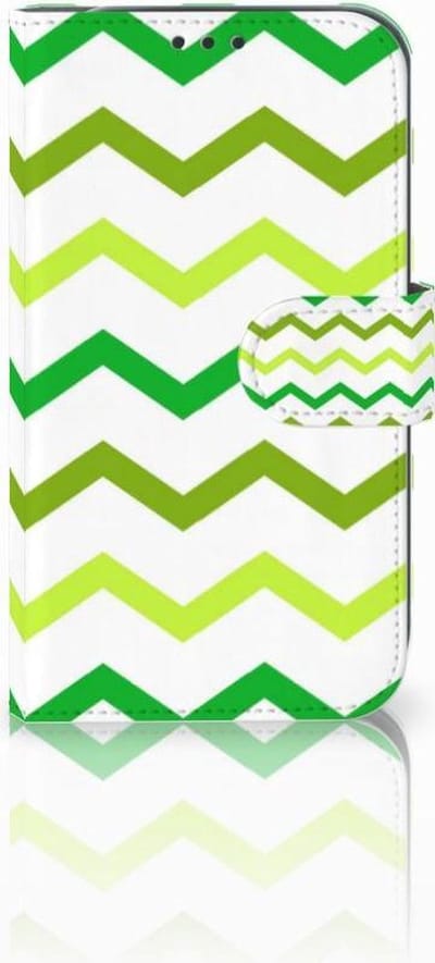 Samsung Galaxy Xcover 4 | Xcover 4s Telefoon Hoesje Zigzag Groen