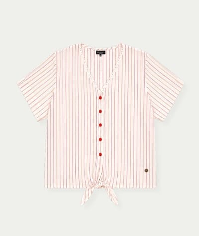 Elvira Collections Blouse silvia striped linen