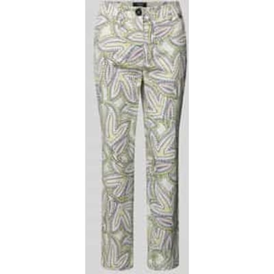 Broek in allover-look