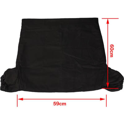Antistatische ontwikkelingsfilm wissel donkere kamer tas draagbaar ritssluiting dubbellaags gemakkelijk schoon te maken laden foto draagbaar antireflectie 1pcs zwart
