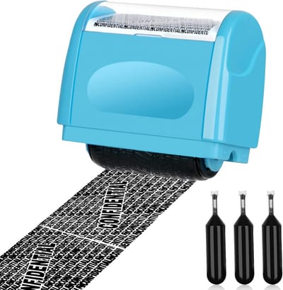 Privacy Roller Stempel voor Bescherming Persoonlijke Gegevens