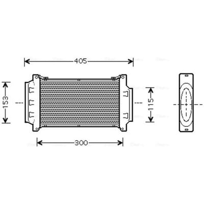 Intercooler AVA COOLING BWA4262