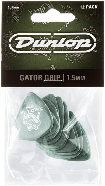 Dunlop 417P150 Gator Grip Plectrum 1.50mm 12-Pack - Plectra, zakje met 12 stuks