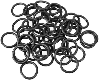 50 Stuks Nitril Rubber O-Ringen, 33mm Binnen Diameter, 37mm Buiten Diameter, 2mm Breedte, Ideaal voor Afsluitingen, Lekkagepreventie en Auto Reparatie