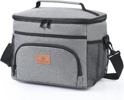 Geïsoleerde Koeltas 15L - Opvouwbare Draagbare Thermotas voor Werk, School, Strand en Picknick