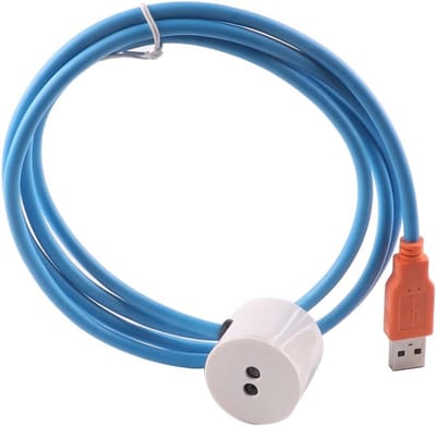 IR Adapter Kabel - Data Lezer - Meterstanden Aflezen - Universele Protocol Ondersteuning - 940nm Golflengte - Blauw