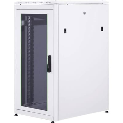 Digitus DN-19 22u-6/8-1 19inch-patchkast (b x h x d) 600 x 1164 x 800 mm 22 HE Grijs-wit (RAL 7035)