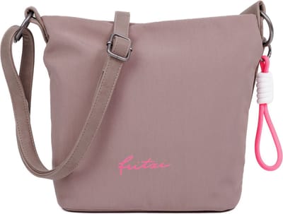 Fritzi aus Preußen Schoudertas Jimbo Crossbody Bag Air Stony Taupe