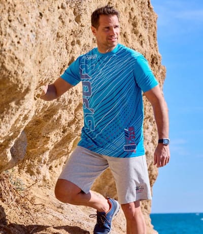 ATLAS FOR MEN - Set van 3 T-shirts Active Summer - Heren - Verkrijgbaar in grote maten - XXL
