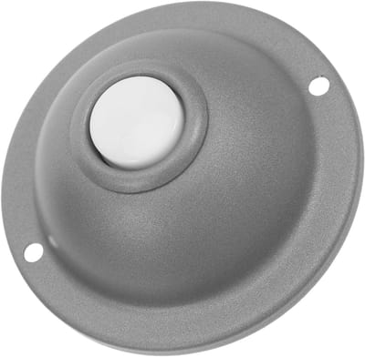 Metalen Deurbel Drukknop - Wandmontage Knop - Voordeur Toegang - Geïntegreerde LED Verlichting - 5.6 x 5.6 x 2.2 cm