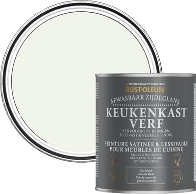 Rust-Oleum Gebroken wit Keukenkastverf Zijdeglans - Gestoomde Melk 750ml