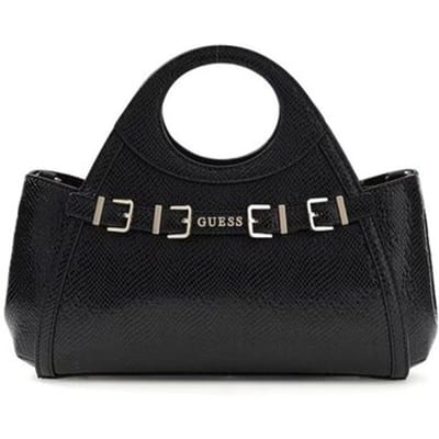 GUESS handtas schoudertas Dovie Girlfriend Satchel Black zwart