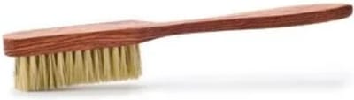 Spatula borsteltje voor moeilijk bereikbare plekjes - Famaco Bubinga randen borsteltje - super luxe insmeer borsteltje uit Bubinga hout met witte / naturel haren - geschikt voor kleine oppervlakken luxe schoencreme