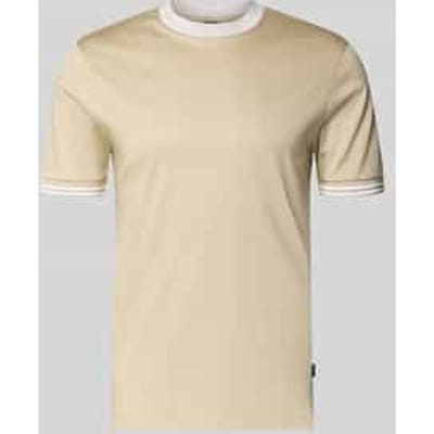 Slim fit T-shirt van zuivere katoen model 'H-TESSLER 238'