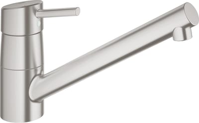 GROHE Concetto Keukenkraan - Lage uitloop - SuperSteel