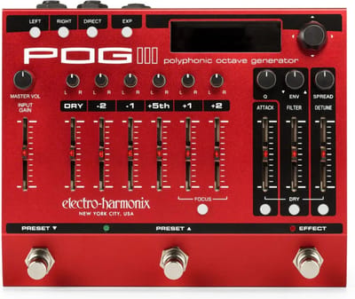 Electro Harmonix POG3 Polyphonic Octave Generator - Effect-unit voor gitaren