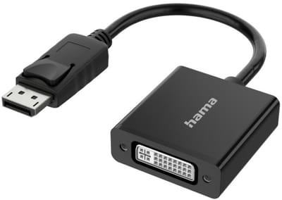 Hama Video-adapter DisplayPort-stekker - DVI-aansluiting Ultra-HD 4K