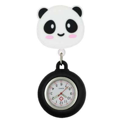 Fako® - Verpleegstershorloge - Zusterhorloge - 3D Roller - Panda