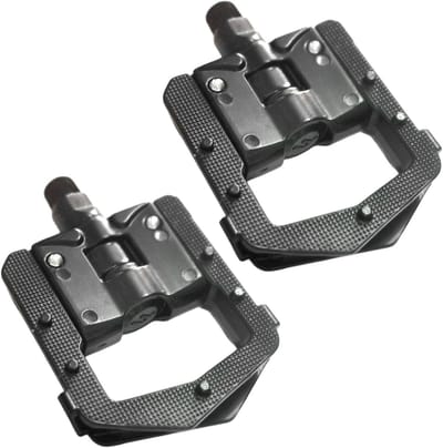 Vouwfiets Pedalen 9/16 Inch Antislip Fietspedalen Waterdichte Fietspedalen met Reflectoren voor MTB en Pedelec