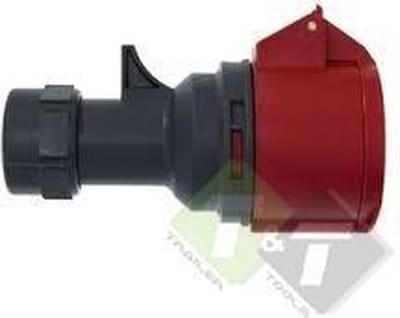 Contrastekker, 5 pin, 380 Volt, 32 Ampere