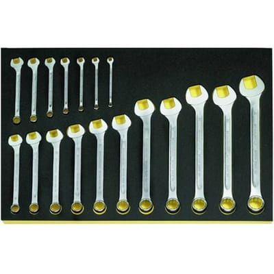 Stahlwille 96838183 TCS 13/18,6-24MM Ring-steeksleutelset Sleutelbreedte (metrisch) 8 - 19 mm