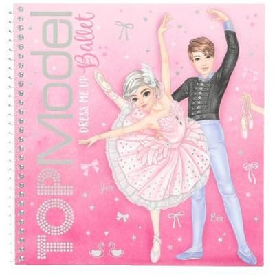 Top Model TOPModel Dress Me Up stickerboek BALLET Educatieve boeken (spelletjes en raadsels)