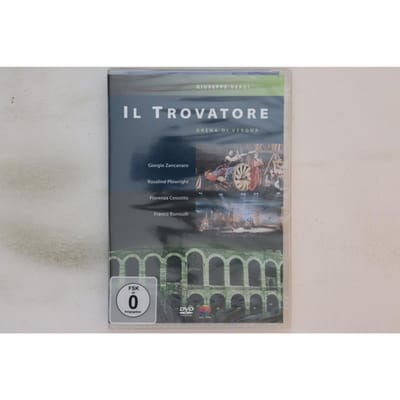 DVD GIUSEPPE VERDI , GIORGIO ZANCANARO - Verdi Il Trovatore 4509992152 Warner Music Vi 2009 Europa Muziekvideo Gebruikt