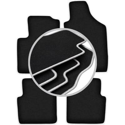 CARLUX-SILVER automatten voor: Lancia Ypsilon III hatchback (2011-)