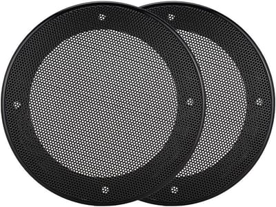 Decoratieve Speaker Grill voor 4 Inch Audio Speakers - Beschermende Metaalnet voor Auto Audio Systemen, Perfect voor Geluidsverbetering en Stijlvolle Afwerking