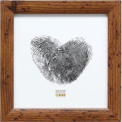 Deknudt Frames fotolijst S54SH9 - bruine houtkleur - hout - 30x30 cm