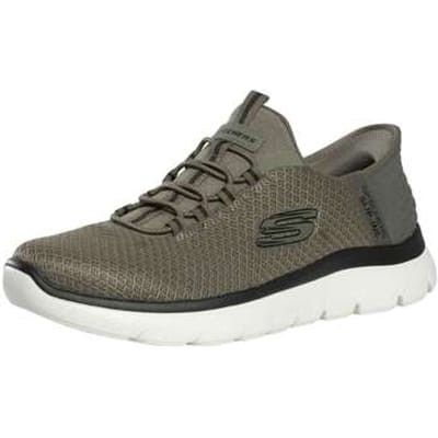 Skechers SUMMITS - HIGH RANGE Heren Instappers - Groen / Zwart